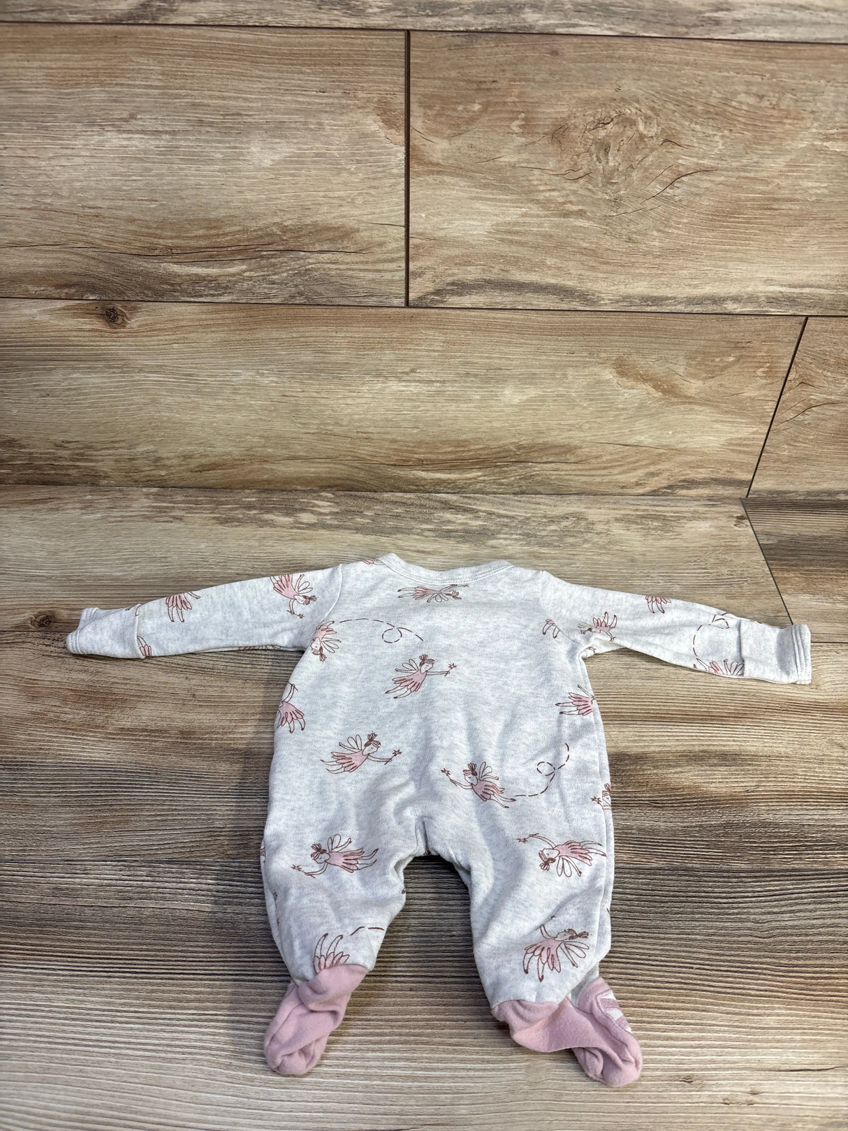 Carter's Fairy Sleeper Grey sz Newborn