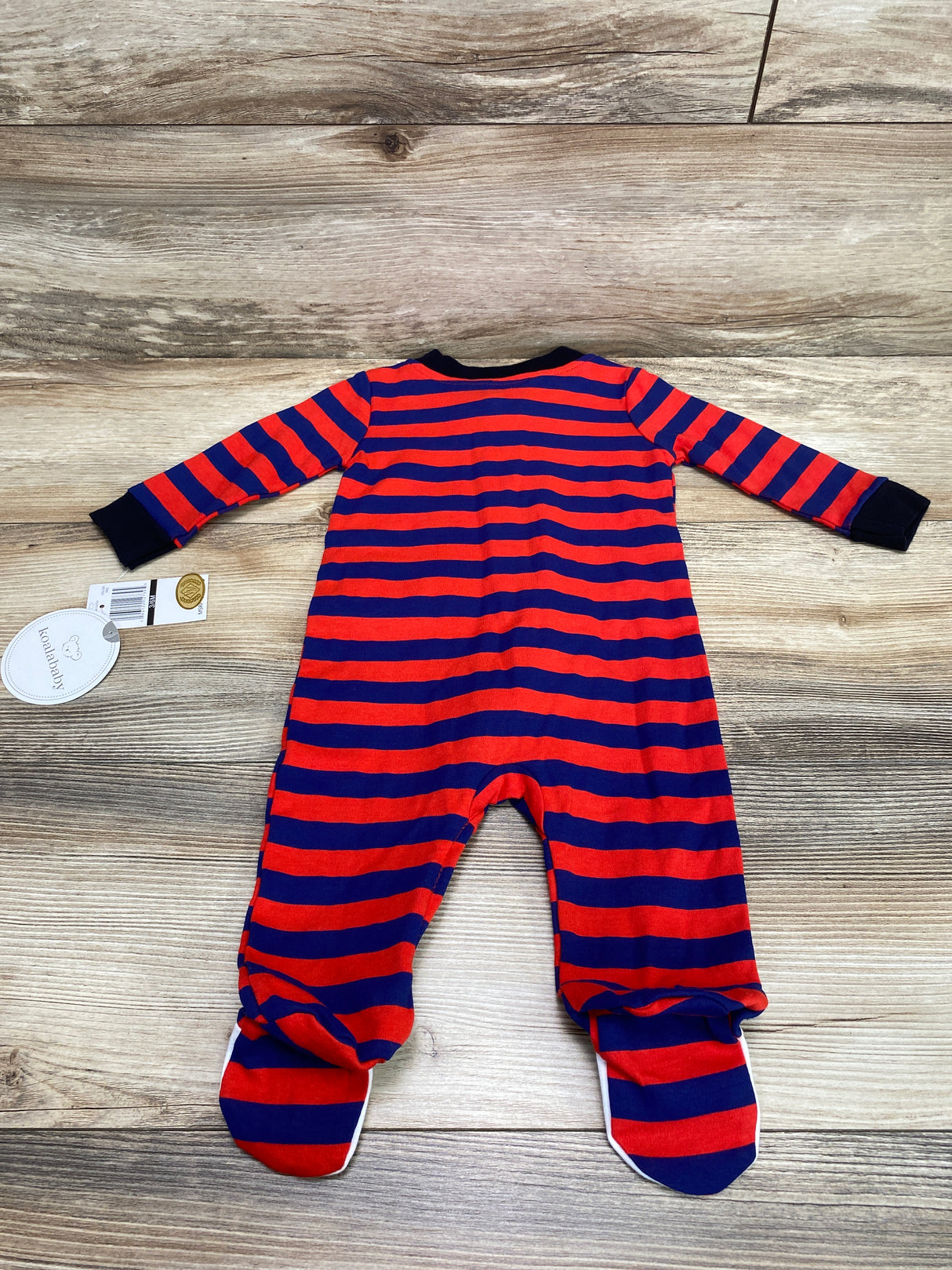 NEW Koala Baby Striped Sleeper Red sz 3-6m