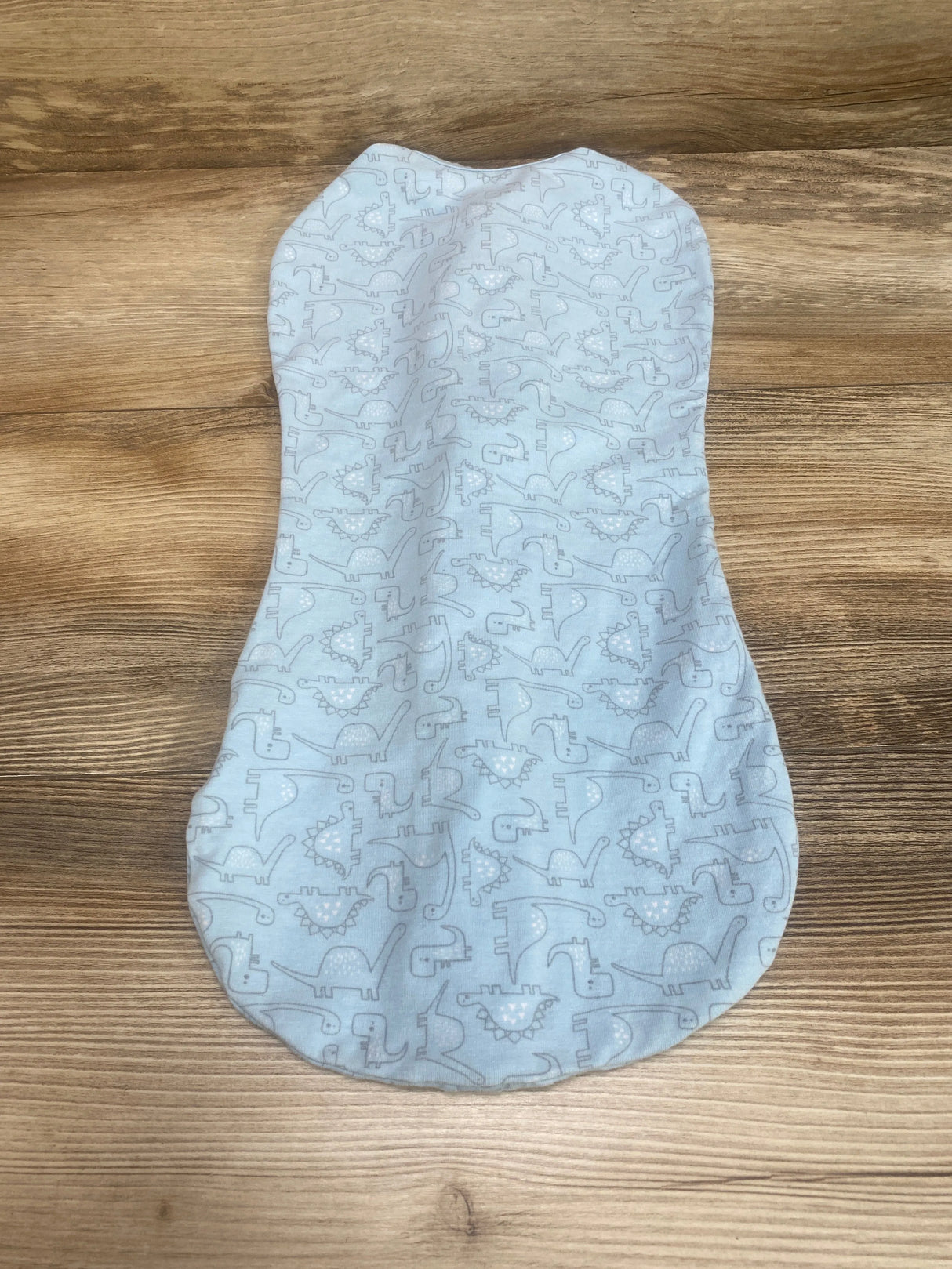 SwaddleMe Dino Print Pod Blue sz 0-3m