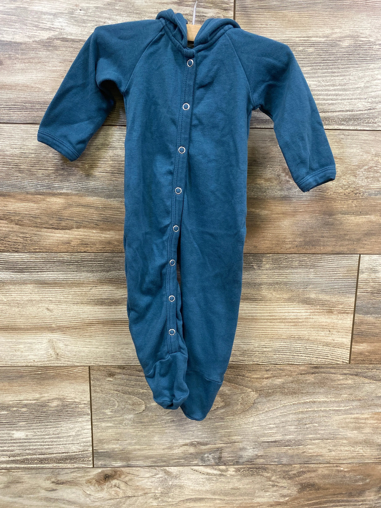 Kate Quinn Organic Hooded Footed Jumpsuit sz 3-6m - Me n Mommy To Be