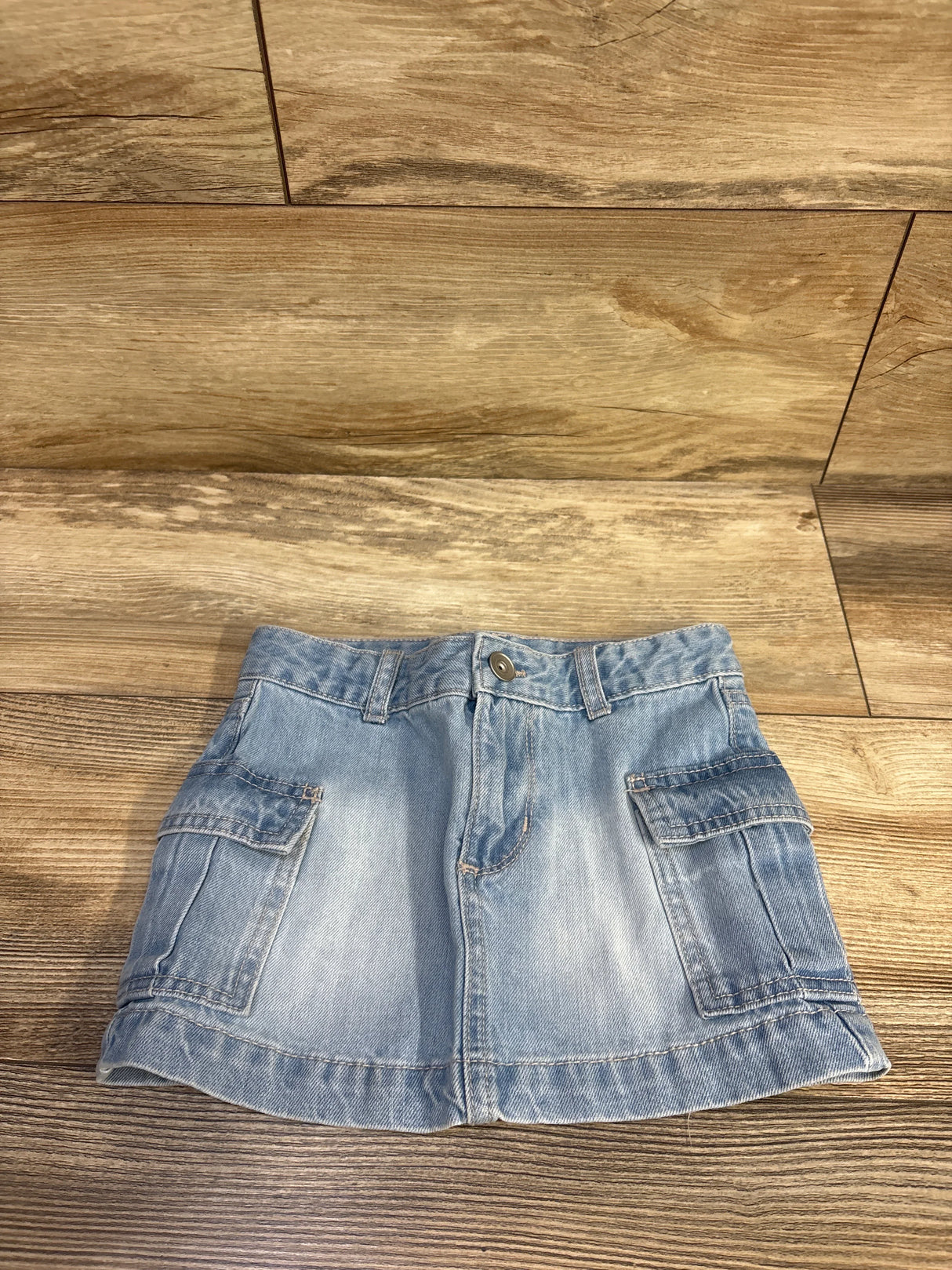 NEW Children's Place Denim Cargo Skirt Blue sz 5T