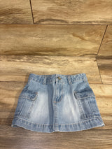 NEW Children's Place Denim Cargo Skirt Blue sz 5T