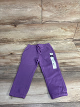NEW Okie Dokie Drawstring Joggers Purple sz 18m