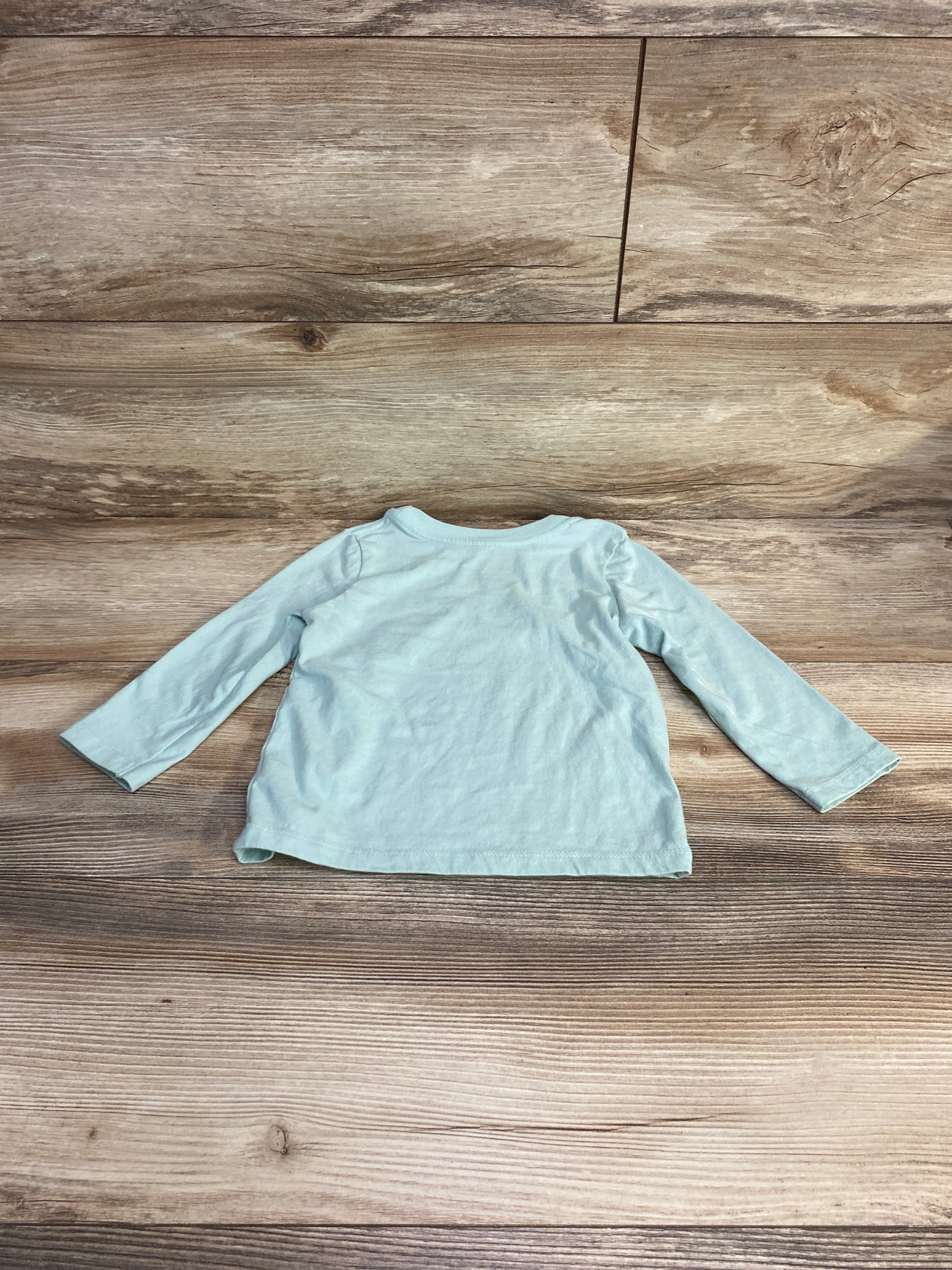 Cat & Jack Long Sleeve Brother Shirt Green sz 2T