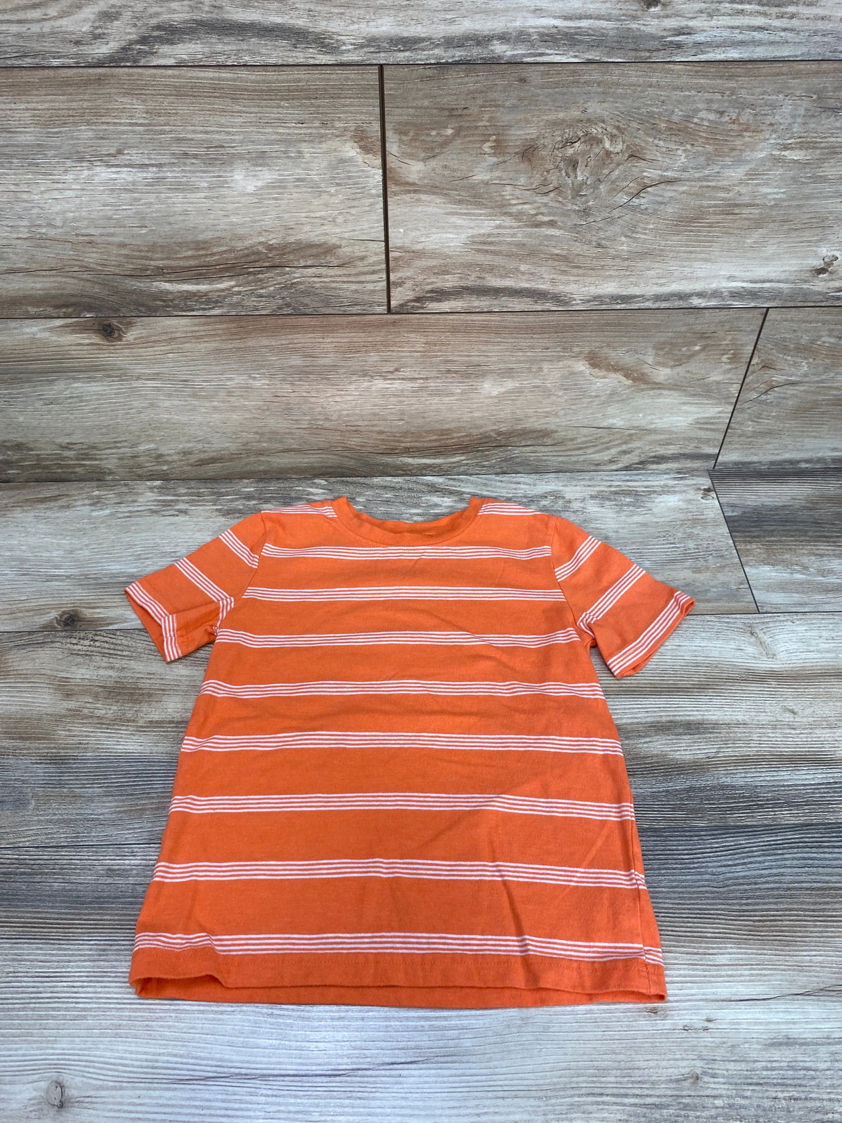 Jumping Beans Striped T-Shirt Orange sz 5T