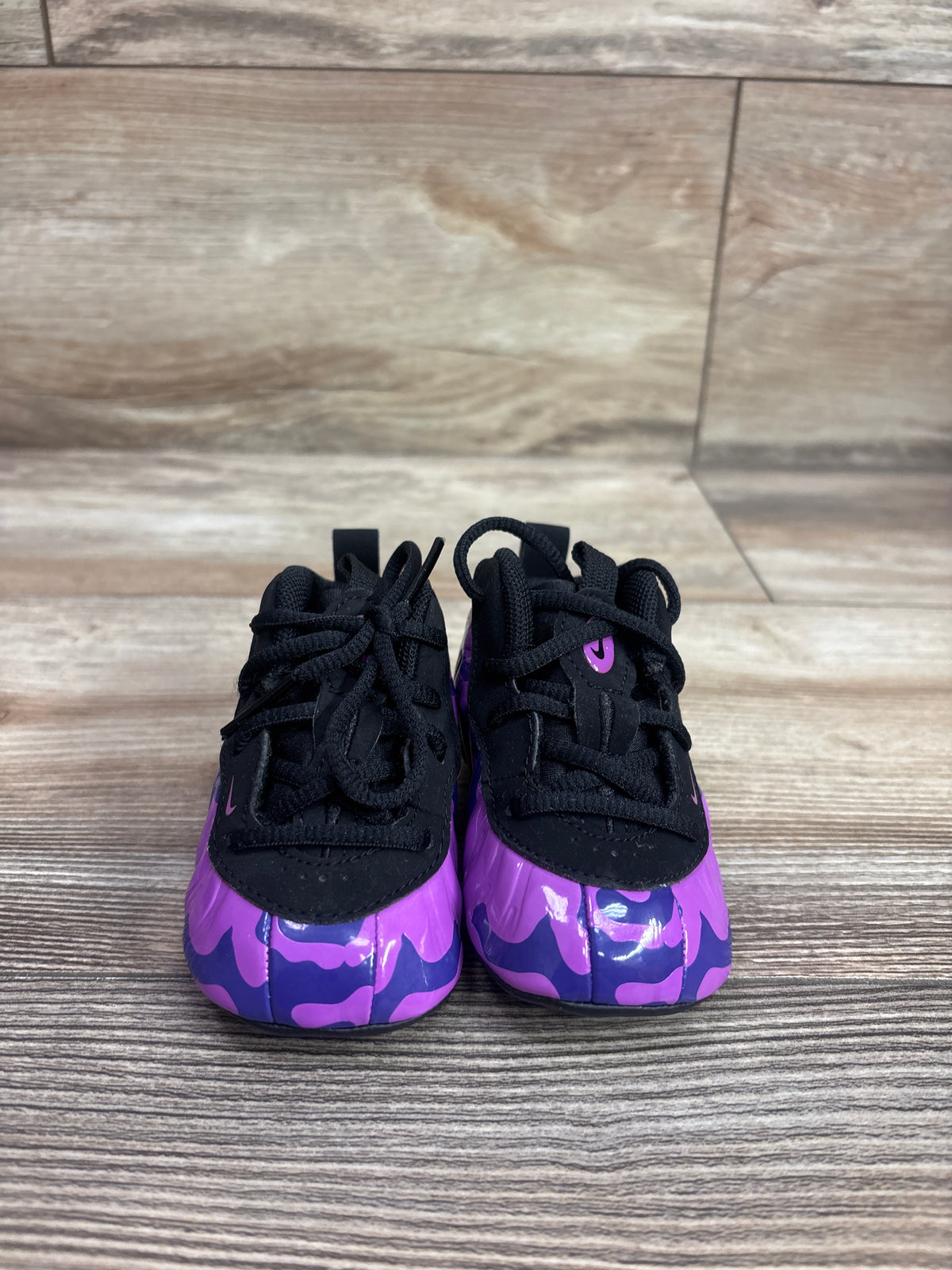 Nike Little Posite Pro Crib 'Hyper Violet' Sneakers sz 3c