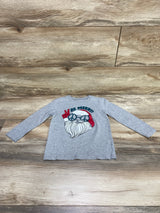 Oshkosh Be Merry Santa Shirt Grey sz 2T - Me n Mommy To Be