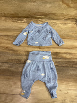 Child Of Mine 2pc Viscose Shirt & Pants Set Blue sz Preemie