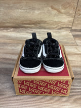 Vans Old Skool Crib Shoes Black sz 2c