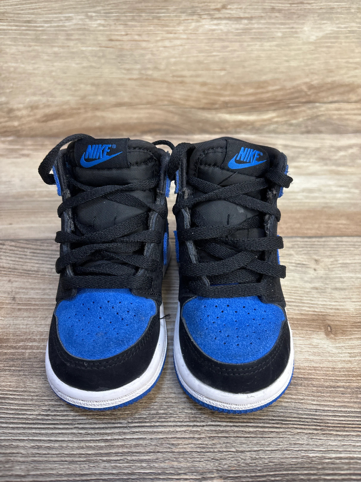 Air Jordan 1 Retro High OG TD 'Royal Reimagined' Sneakers sz 6c