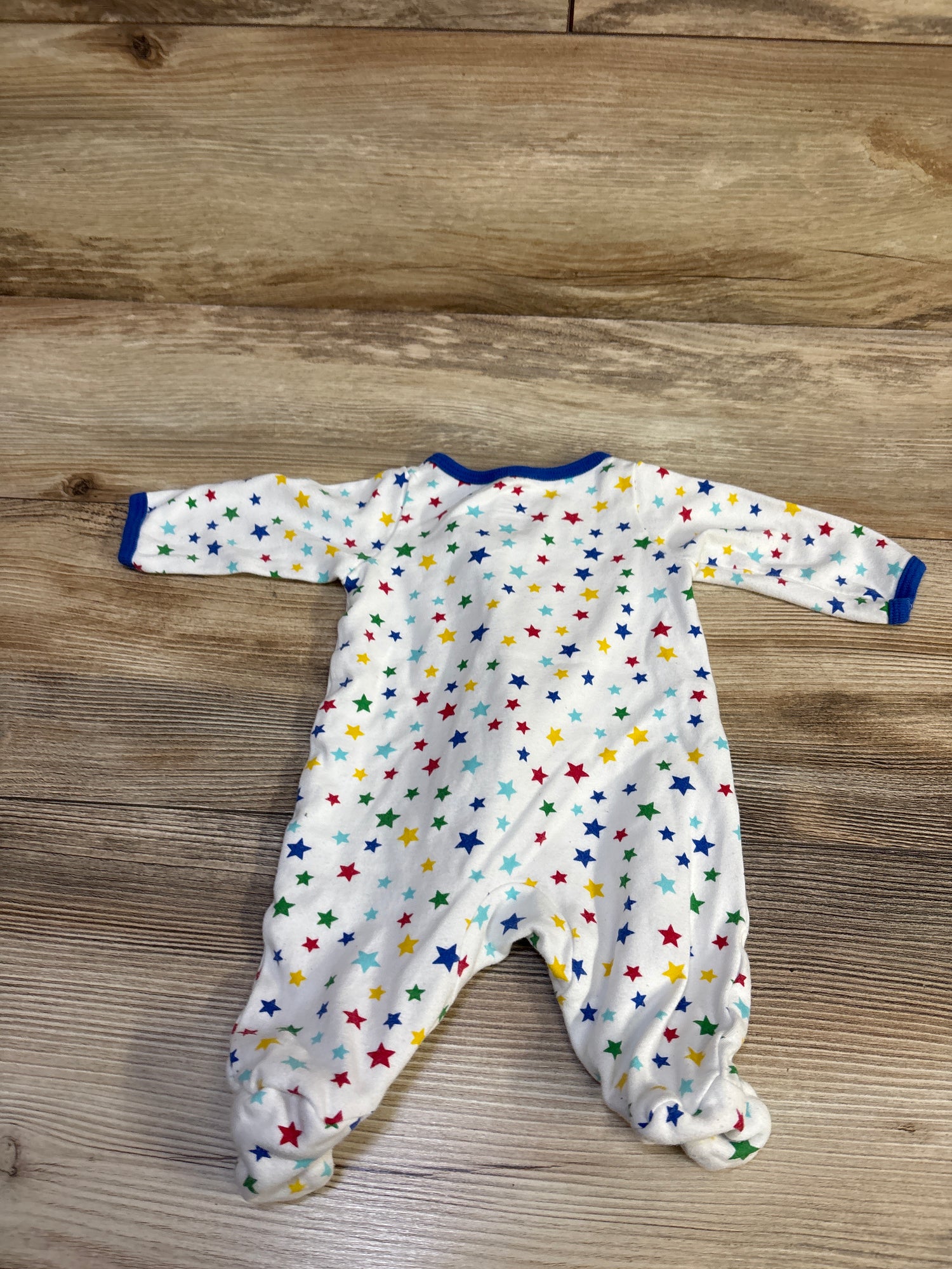 Wonder Nation Star Sleeper White sz Newborn