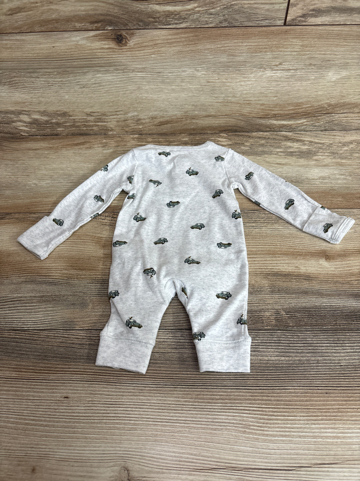 Carter's Henley Coverall Grey sz Newborn