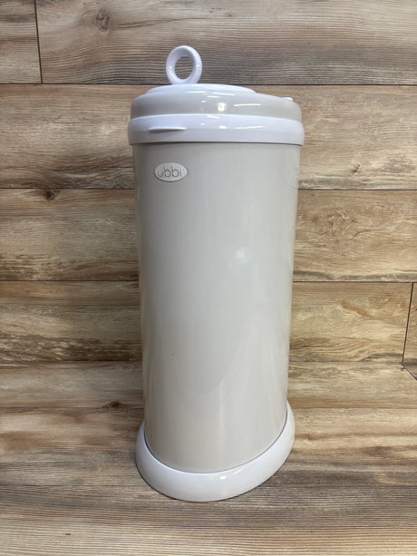 Ubbi Stainless Steel Diaper Pail, Grey - Me n Mommy To Be