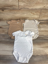 Nike 3pk Bodysuits Beige sz 9m