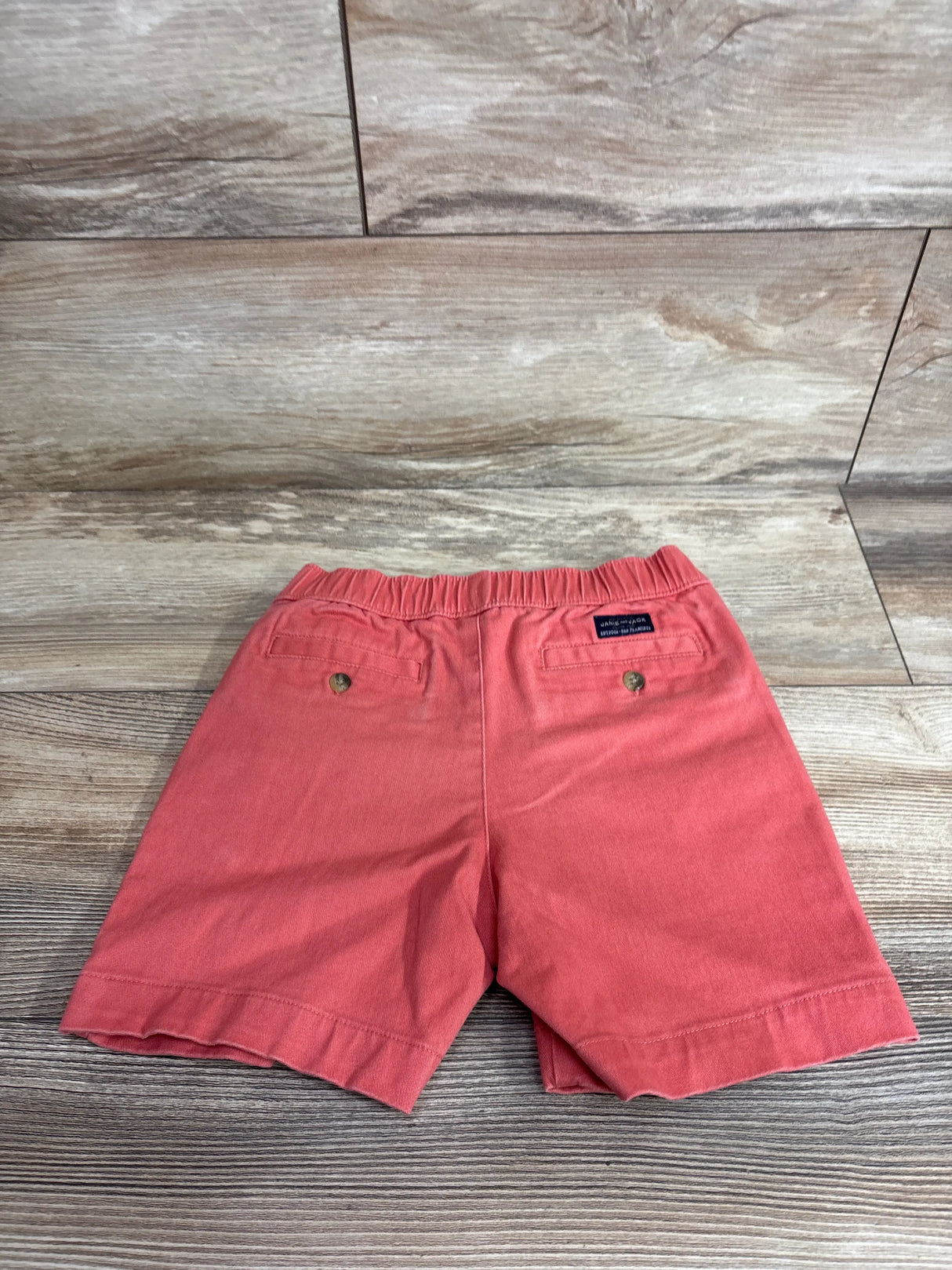Janie & Jack Twill Pull-On Shorts Coral sz 5T