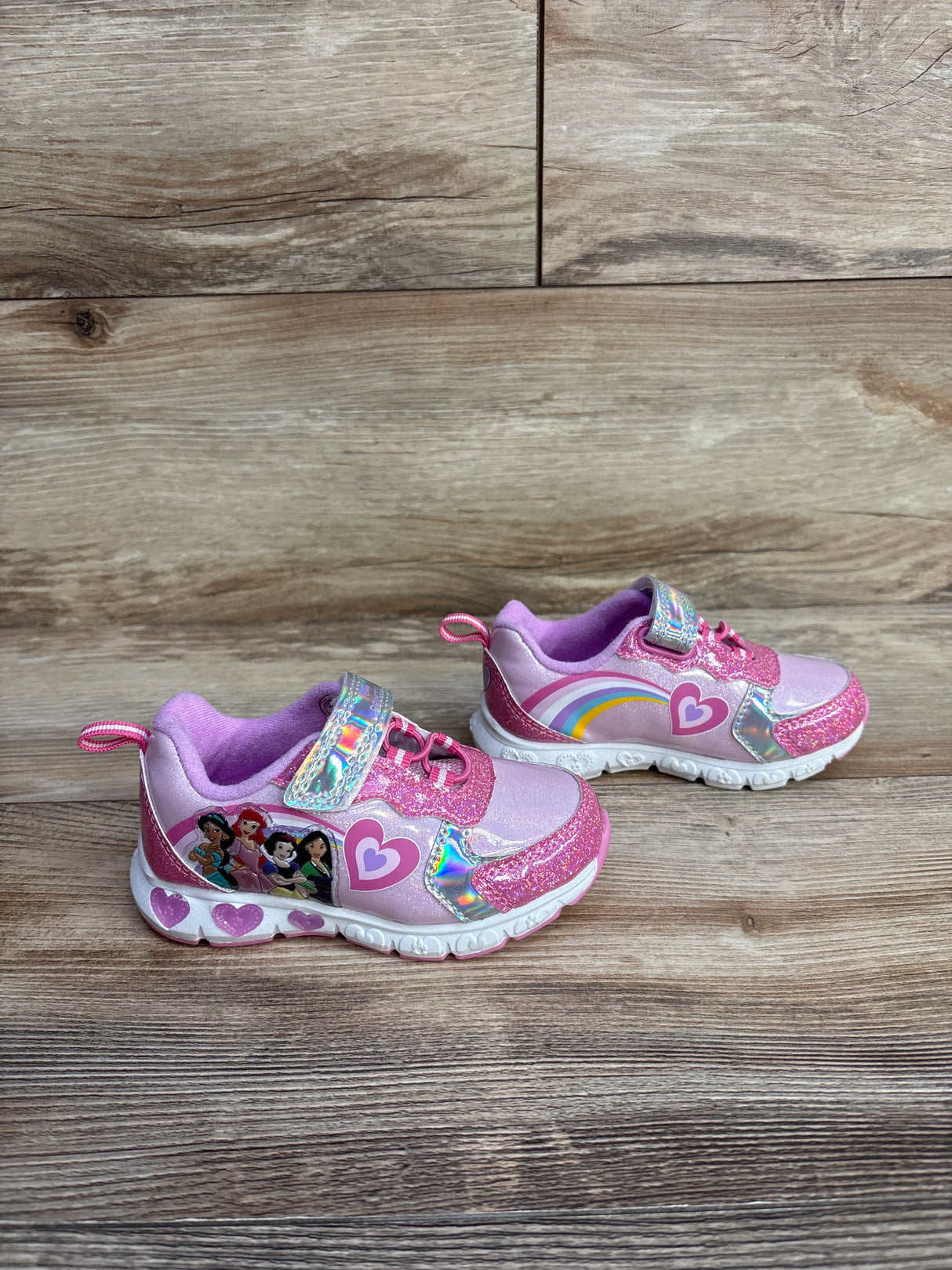 Disney Princess Light-Up Sneakers Pink sz 7c