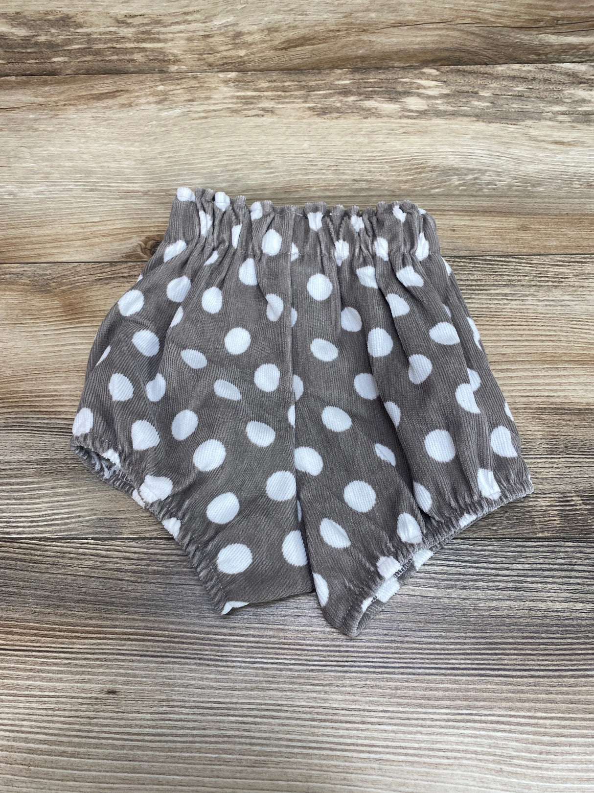 Kids Tales Polka Dot Corduroy Shorts Grey sz 9-12m