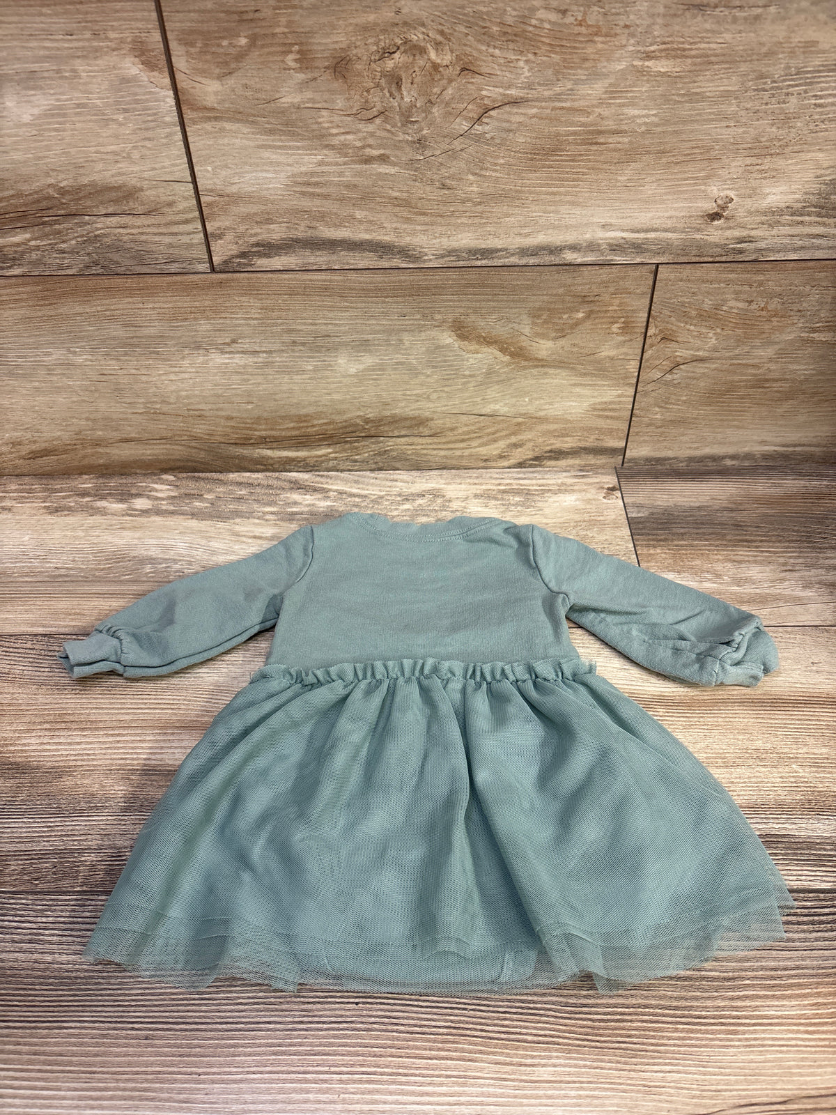 Just One You Thankful Tulle Bodysuit Dress Orange sz 6m