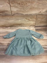 Just One You Thankful Tulle Bodysuit Dress Orange sz 6m