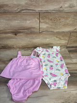 NEW Just One You 3pc Fruit Outfit Set Pink sz 18m
