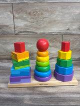 Melissa & Doug Geometric Stacking Toy