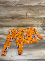 Bluey 2pc Halloween Pajama Set Orange sz 2T