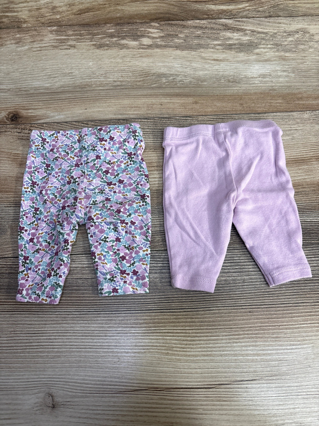 Just One you Floral Pull On Pants Lilac sz Newborn