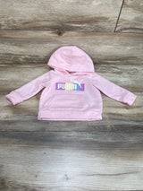 Puma Logo Hoodie Pink sz 3-6m