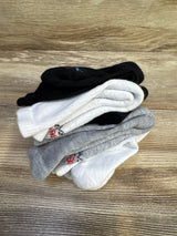 NEW Hanes 5pk Socks sz M/10.5c-3Y