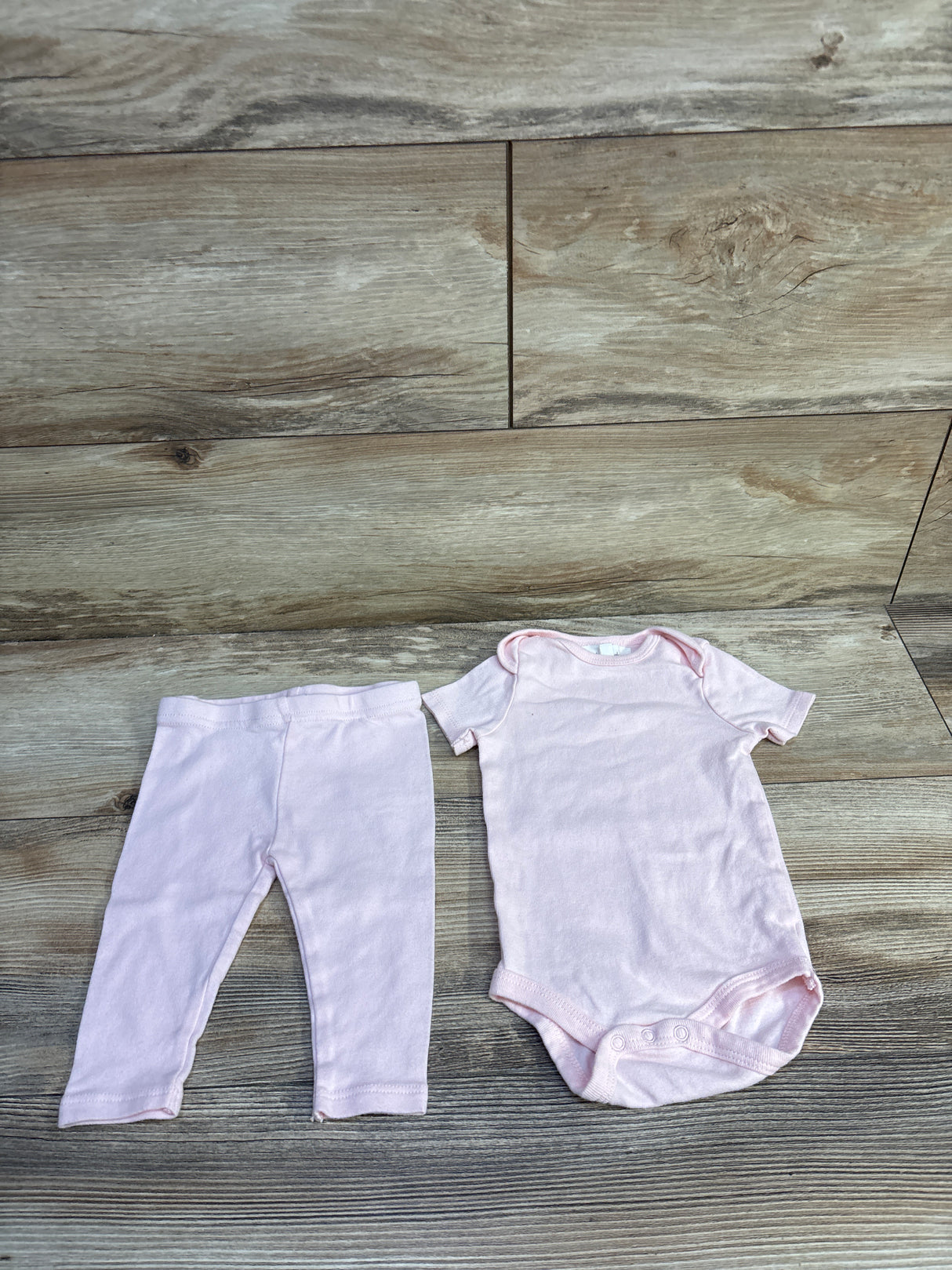 Starting Out 2pc Bodysuit & Pants Set Pink sz 9m