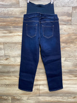 NEW Time and Tru Maternity Full Panel Straight Jeans Blue sz Medium