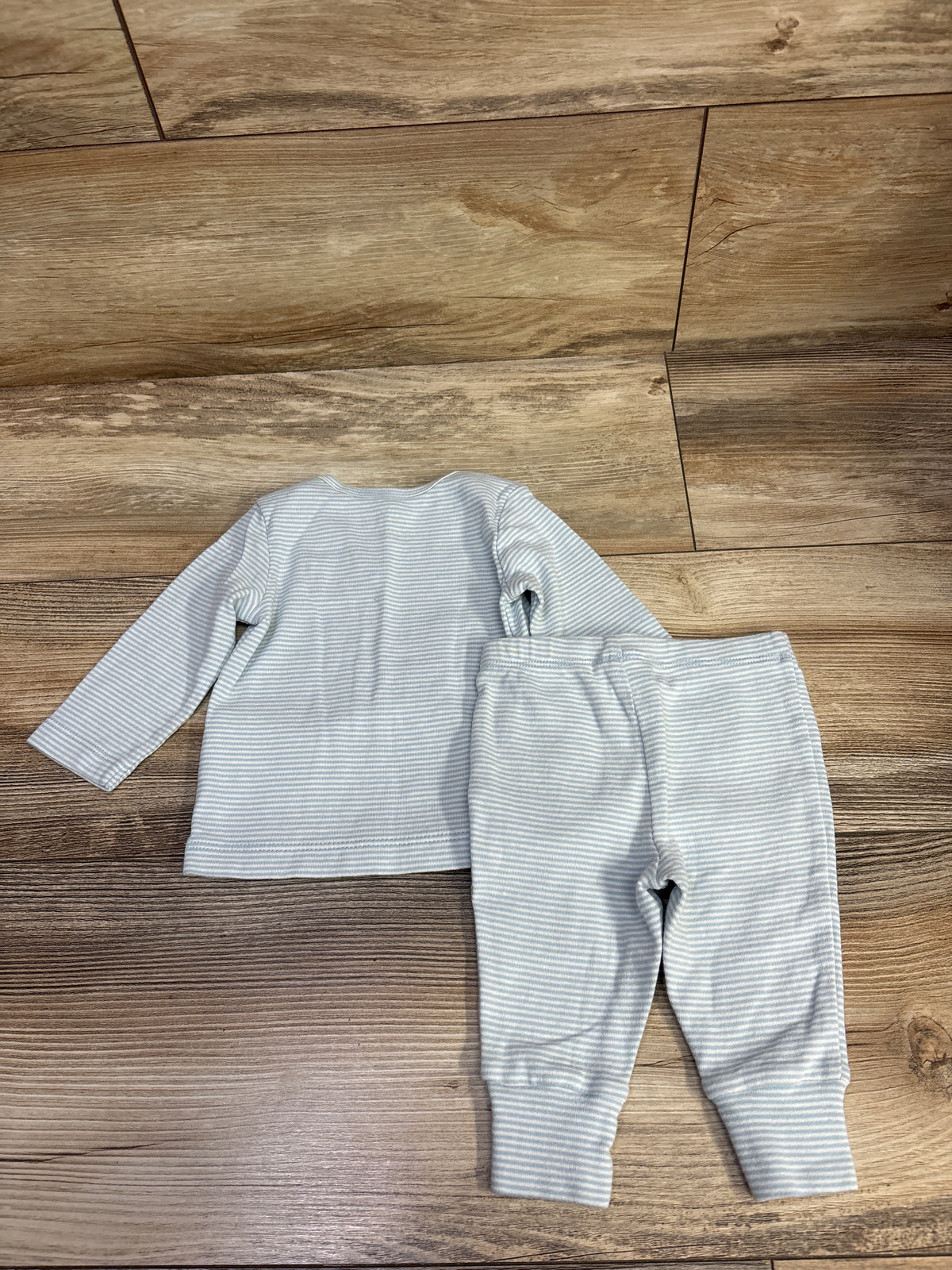 Carter's 2pc Striped Shirt & Pants Set Blue sz 3m