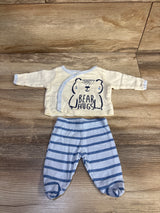 Gerber 2pc Shirt & Pants Set Ivory sz Preemie