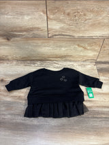 NEW Baby Gap VintageSoft Tulle Sweatshirt Black sz 3-6m