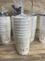 NEW Gender Reveal Cups & Napkins