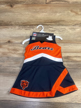 NEW NFL Chicago Bears 2pc Cheer Captain Jumper Dress sz 18m