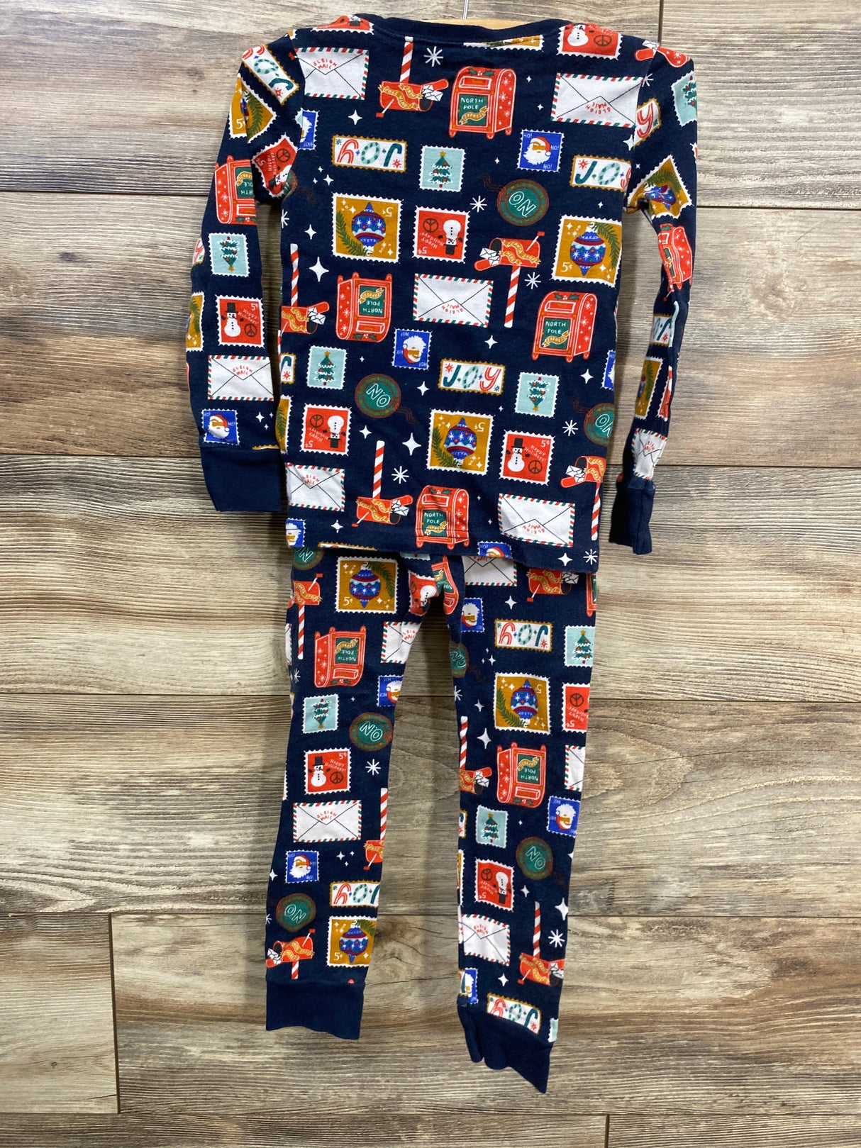 Old Navy 2pc Christmas Pajama Set Navy sz 4T