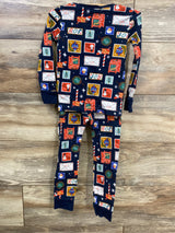 Old Navy 2pc Christmas Pajama Set Navy sz 4T