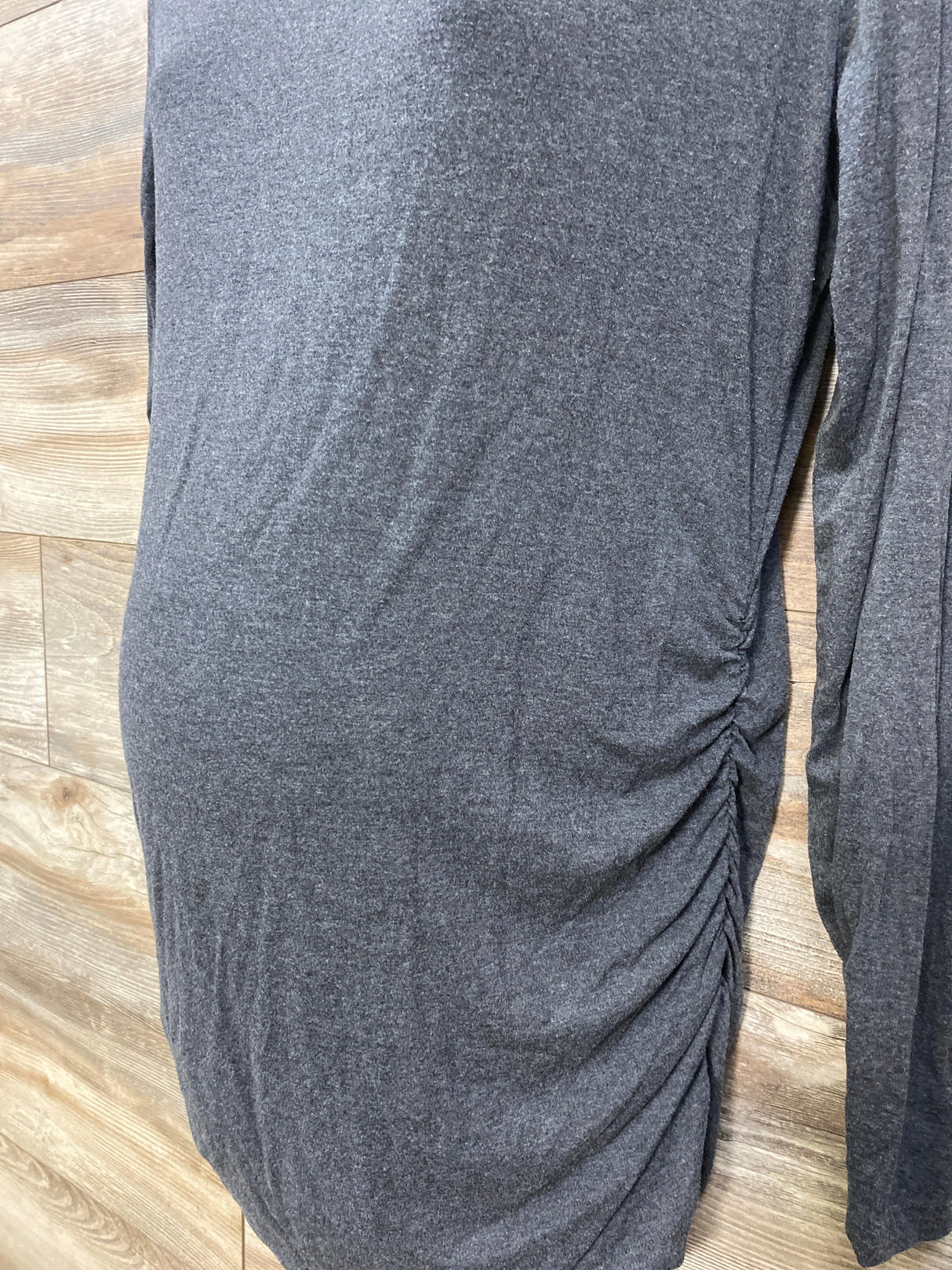 Smallshow Ruched Shirt Grey sz Large