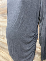 Smallshow Ruched Shirt Grey sz Large