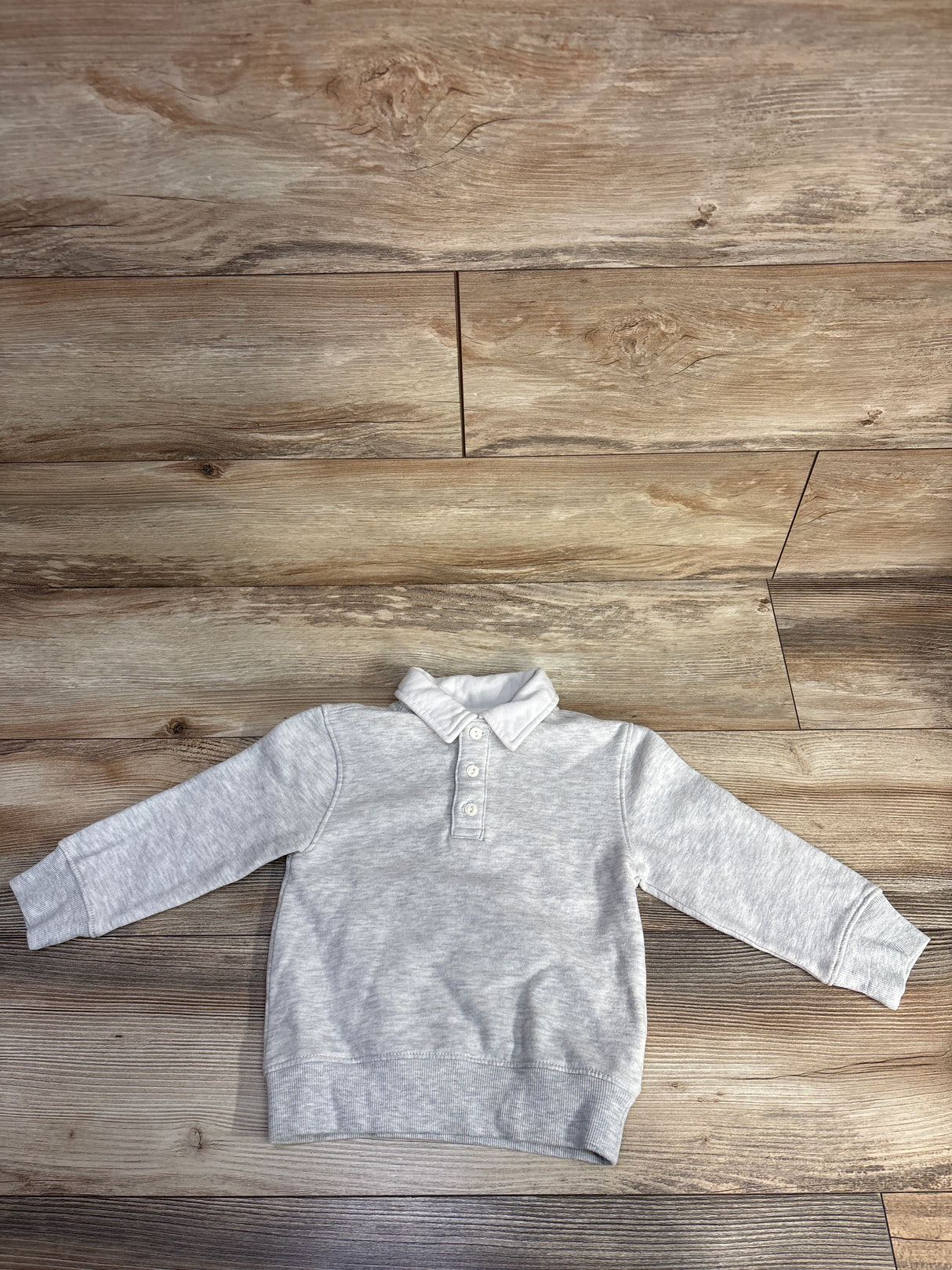 Old Navy Henley Pull Over Sweater Grey sz 3T