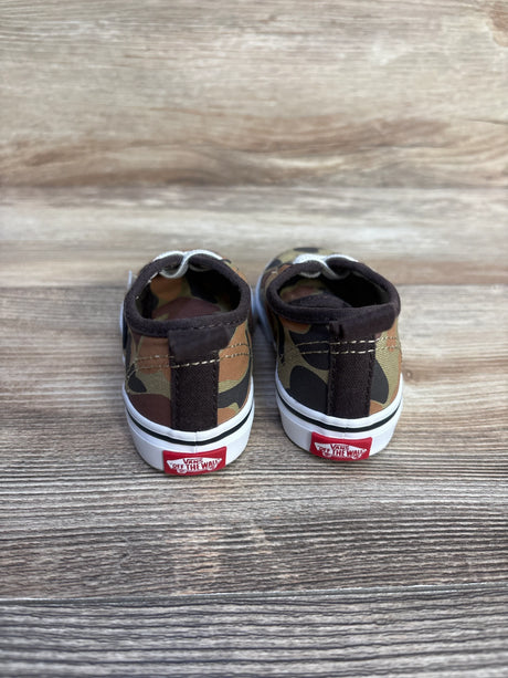Vans Atwood V Slip On Shoes Camo sz 5c - Me n Mommy To Be