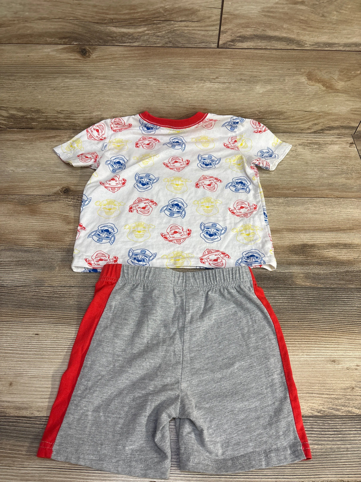 Nickelodeon Paw Patrol 2pc Pajama Set White sz 3T