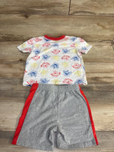 Nickelodeon Paw Patrol 2pc Pajama Set White sz 3T