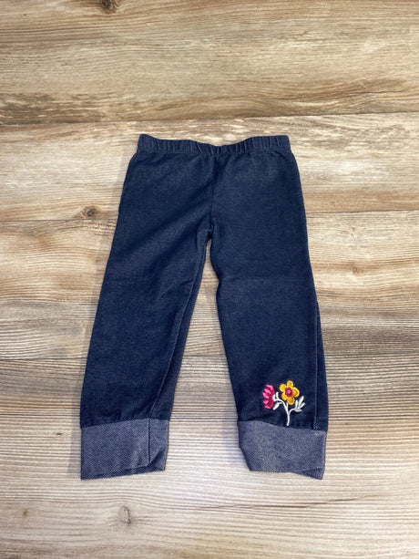 Little Lass Leggings Blue sz 2T - Me n Mommy To Be