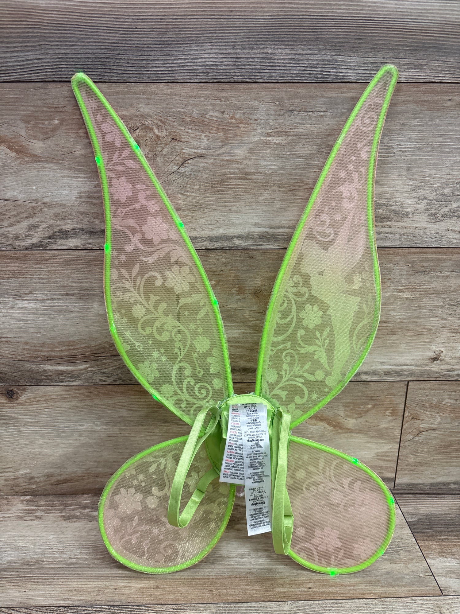 Disney Store Tinker Bell Light-Up Wings One Size
