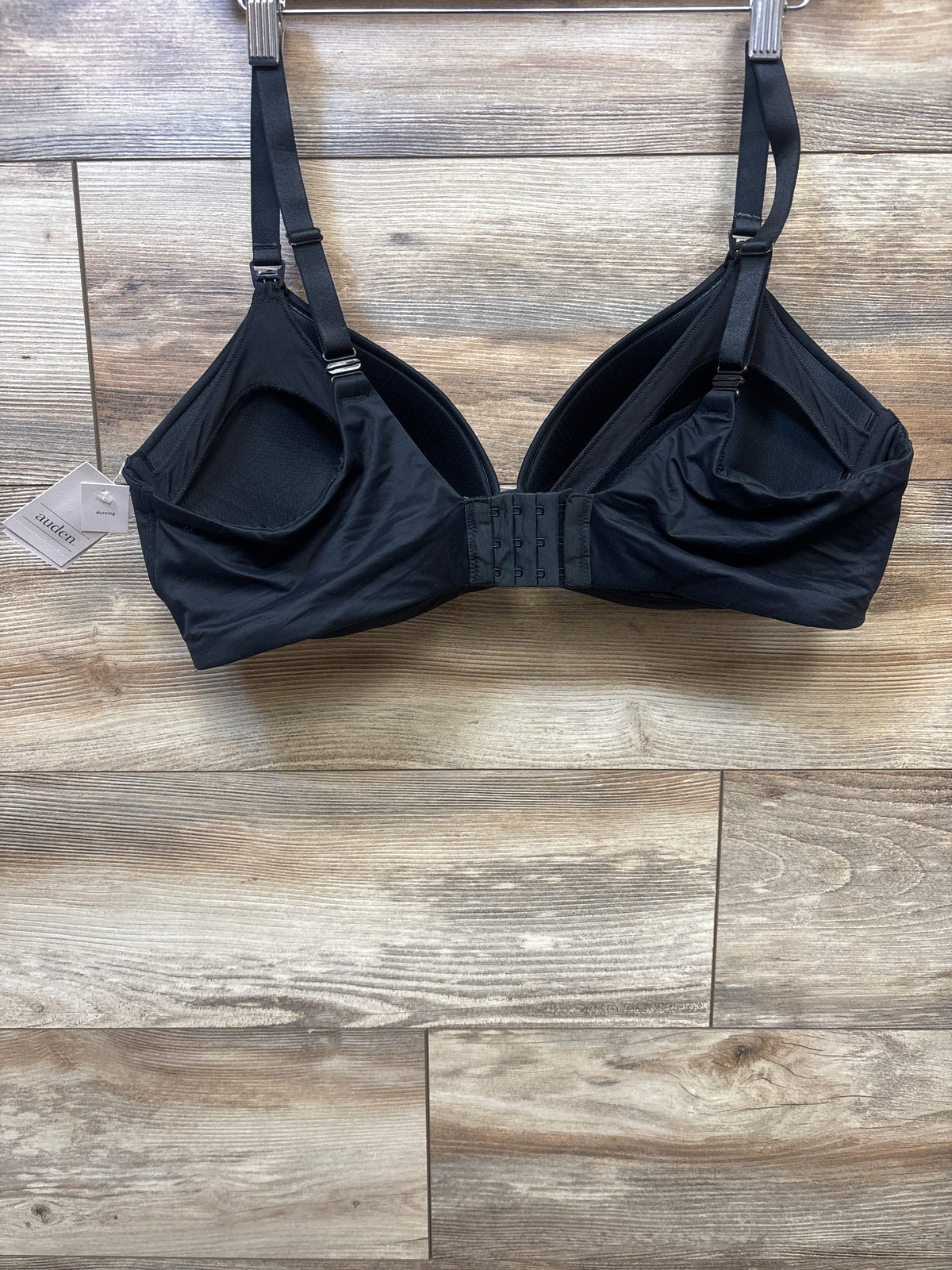 NEW Auden Wirefree Absorbent Nursing Bra - Black sz 40C