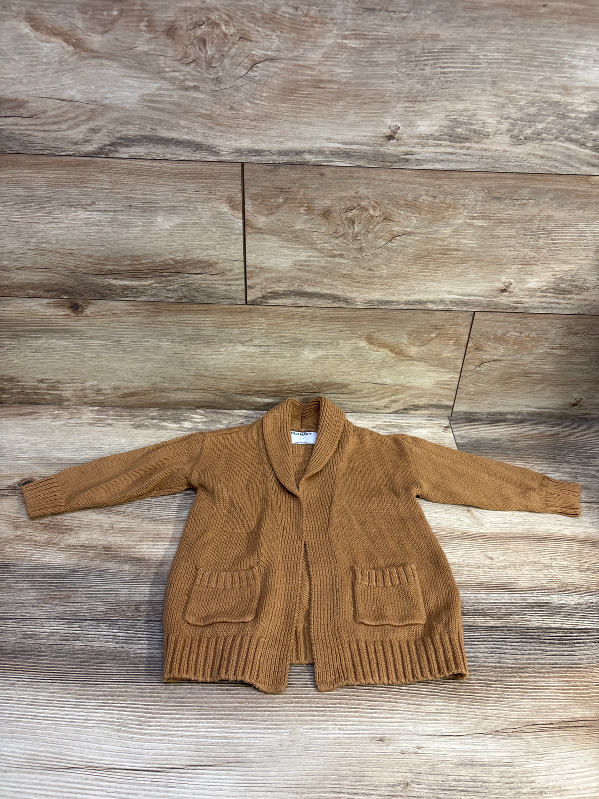 Old Navy Open-Front Cardigan Sweater Caramel sz 18-24m