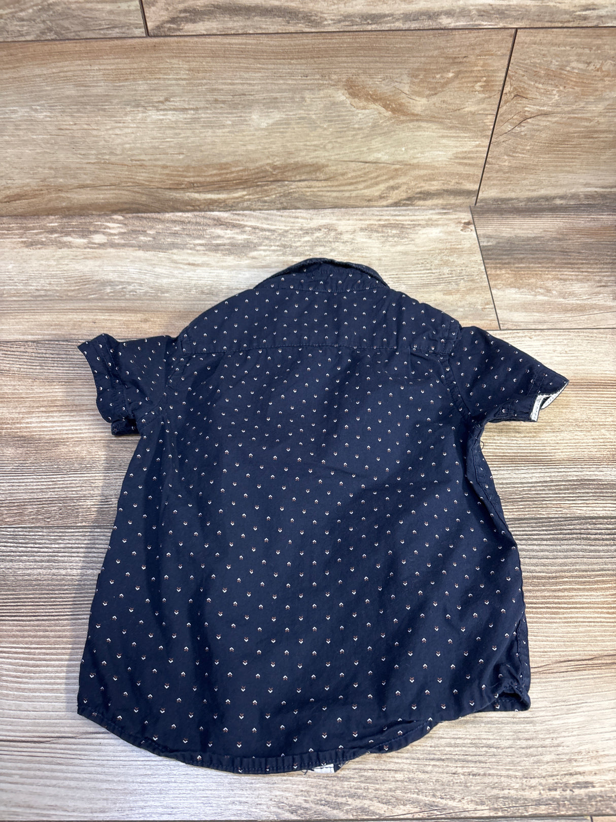 Kenneth Kole Button-Up Shirt Navy sz 2T