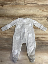 H&M Textured Bear Sleeper Grey sz 0-3m